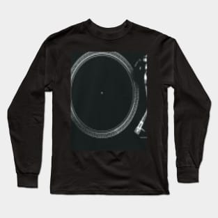 Turntable - Vintage Audio LP Vinyl Record Player Gift Long Sleeve T-Shirt